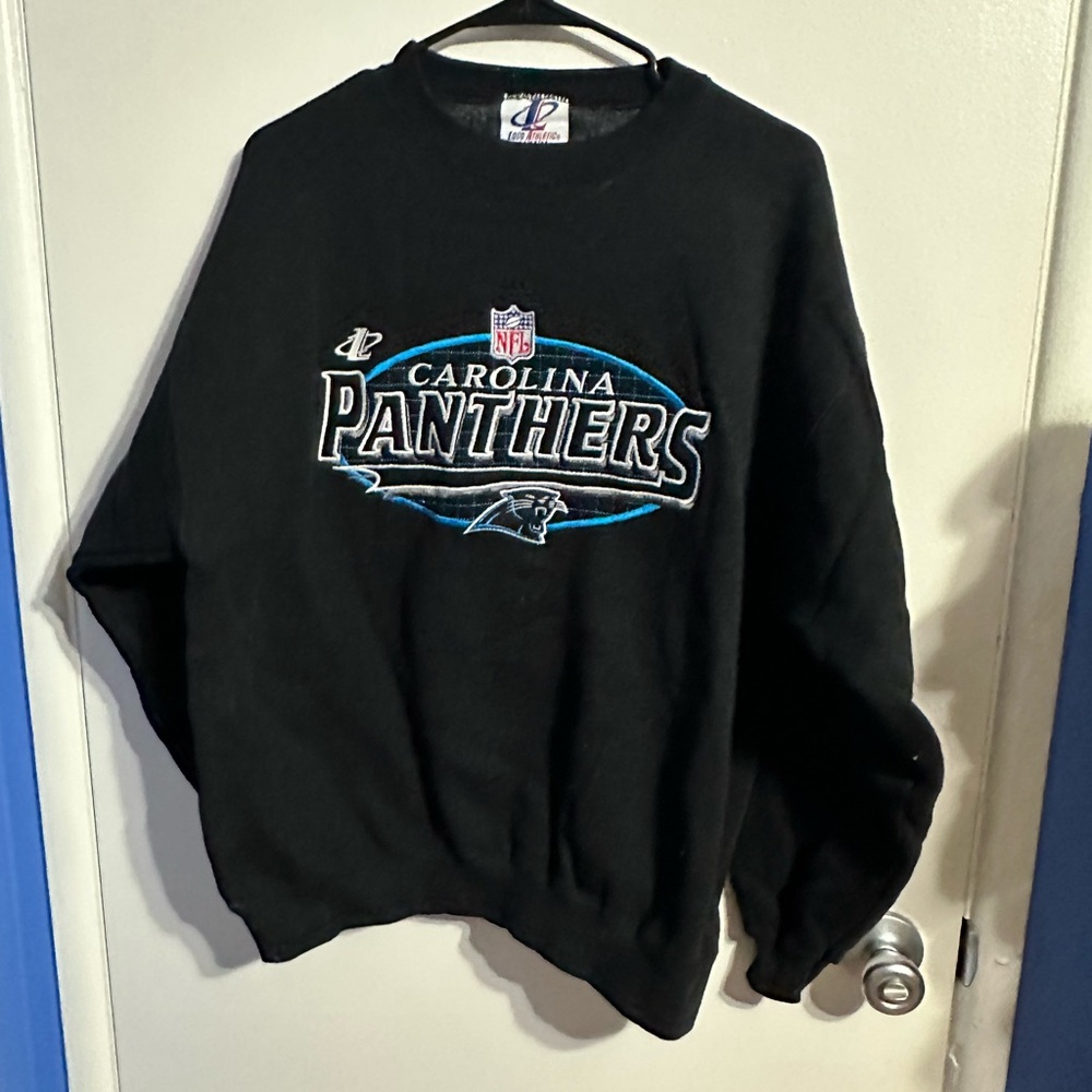 Carolina Panthers Embroidered Sweatshirt